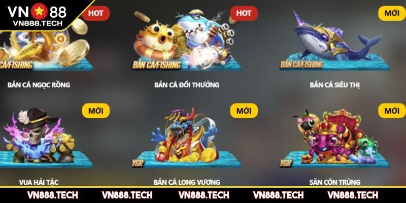 Khám phá thế giới sống động của bắn cá VN88 